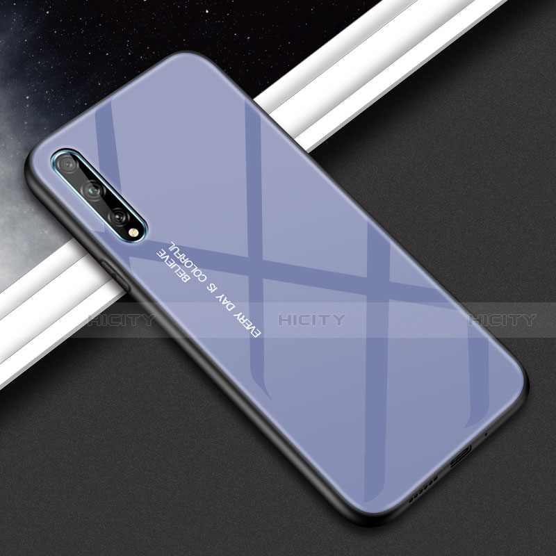 Custodia Silicone Specchio Laterale Cover per Huawei Y8p