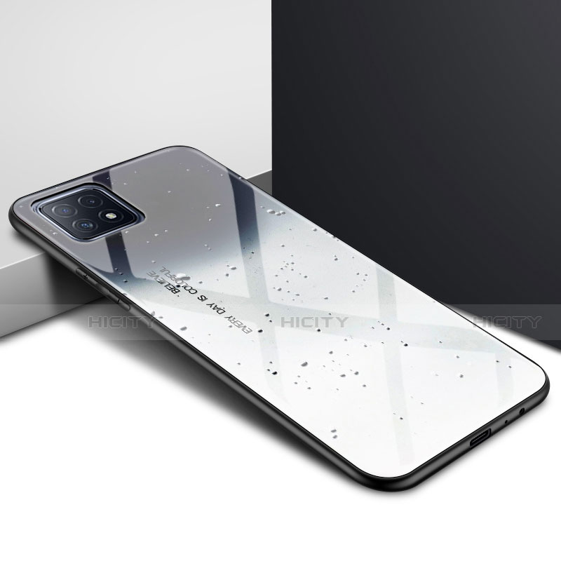 Custodia Silicone Specchio Laterale Cover per Oppo A72 5G