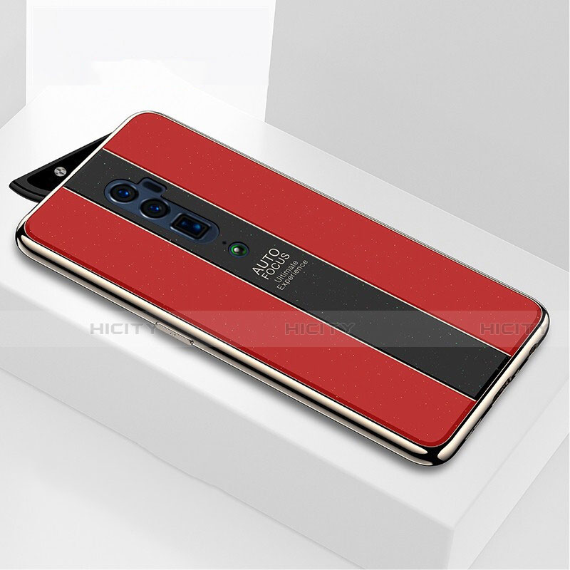 Custodia Silicone Specchio Laterale Cover per Oppo Reno 10X Zoom