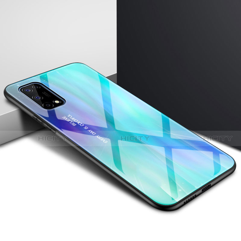 Custodia Silicone Specchio Laterale Cover per Realme X7 Pro 5G