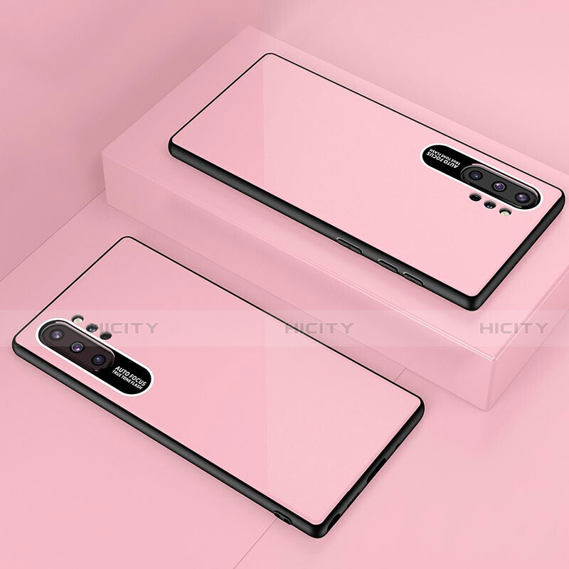 Custodia Silicone Specchio Laterale Cover per Samsung Galaxy Note 10 Plus