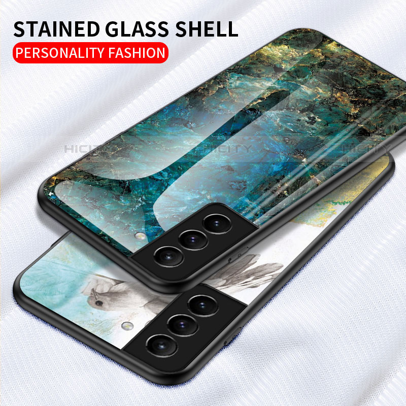 Custodia Silicone Specchio Laterale Cover per Samsung Galaxy S21 5G