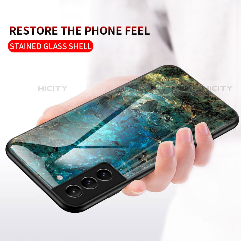 Custodia Silicone Specchio Laterale Cover per Samsung Galaxy S23 Plus 5G