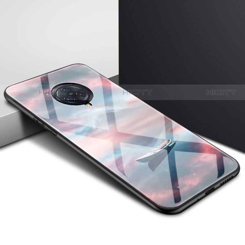 Custodia Silicone Specchio Laterale Cover per Vivo Nex 3 Marrone