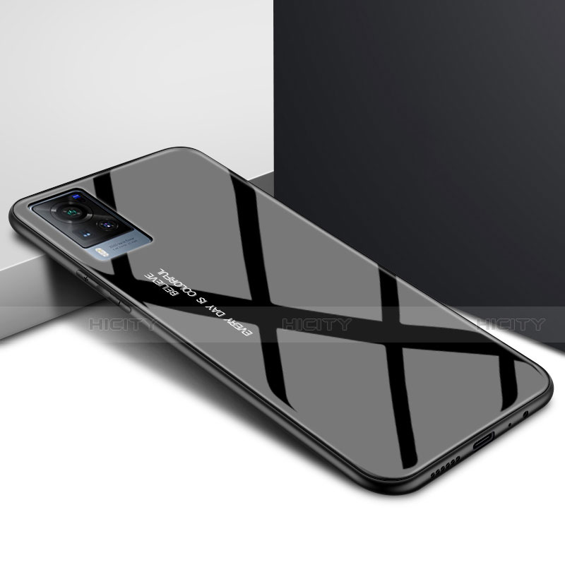 Custodia Silicone Specchio Laterale Cover per Vivo X60T 5G