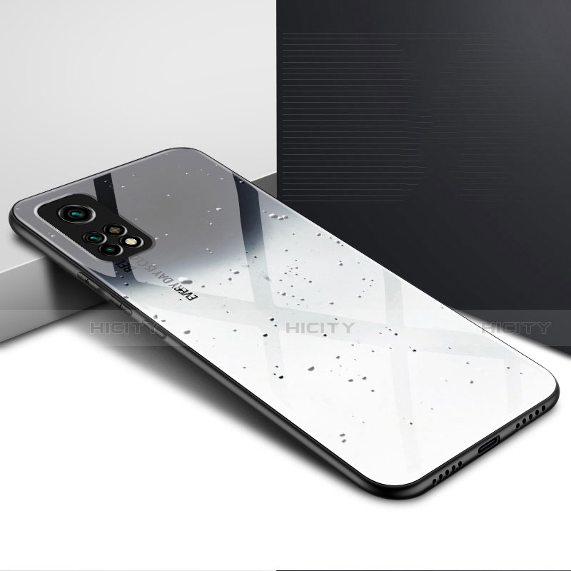 Custodia Silicone Specchio Laterale Cover per Xiaomi Mi 10T 5G Grigio