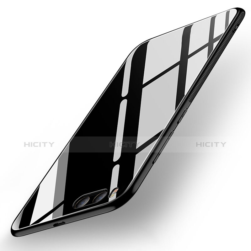Custodia Silicone Specchio Laterale Cover per Xiaomi Mi 6 Nero