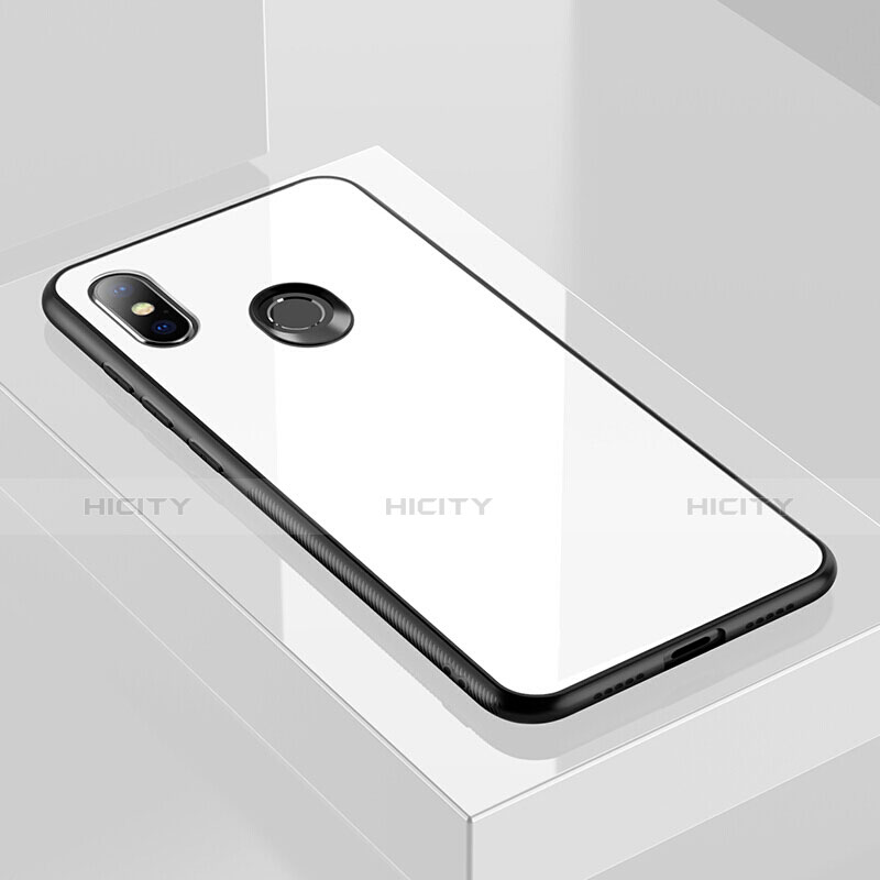 Custodia Silicone Specchio Laterale Cover per Xiaomi Mi 8