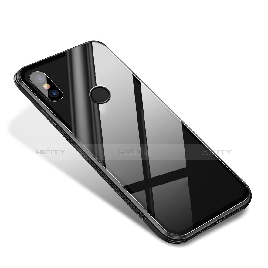 Custodia Silicone Specchio Laterale Cover per Xiaomi Mi 8 SE Nero