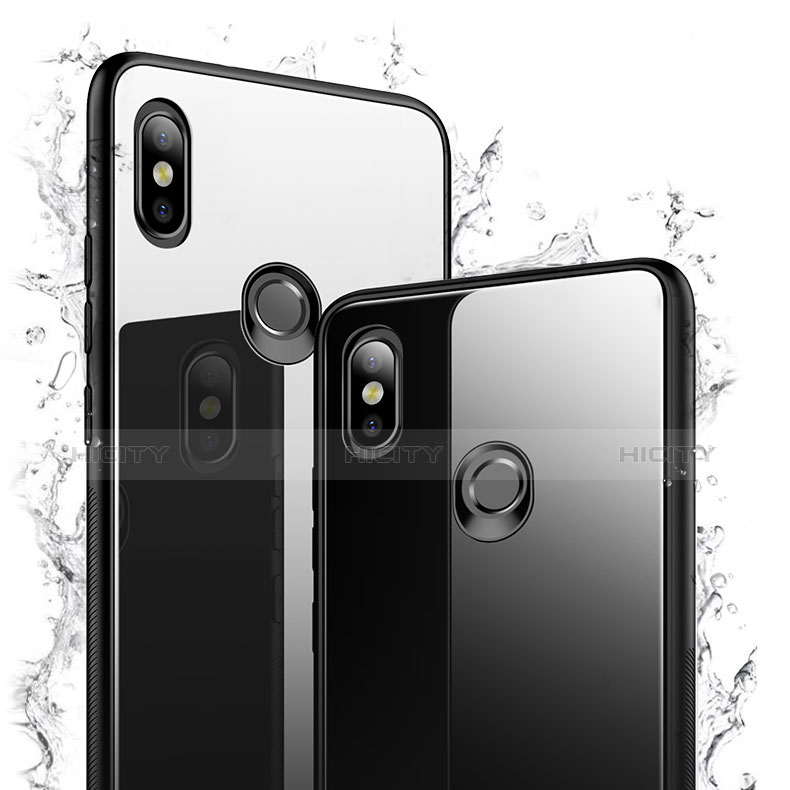 Custodia Silicone Specchio Laterale Cover per Xiaomi Mi A2