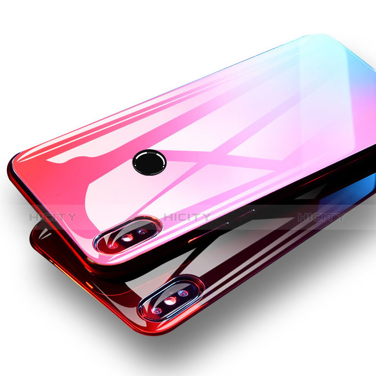 Custodia Silicone Specchio Laterale Cover per Xiaomi Mi Mix 2S