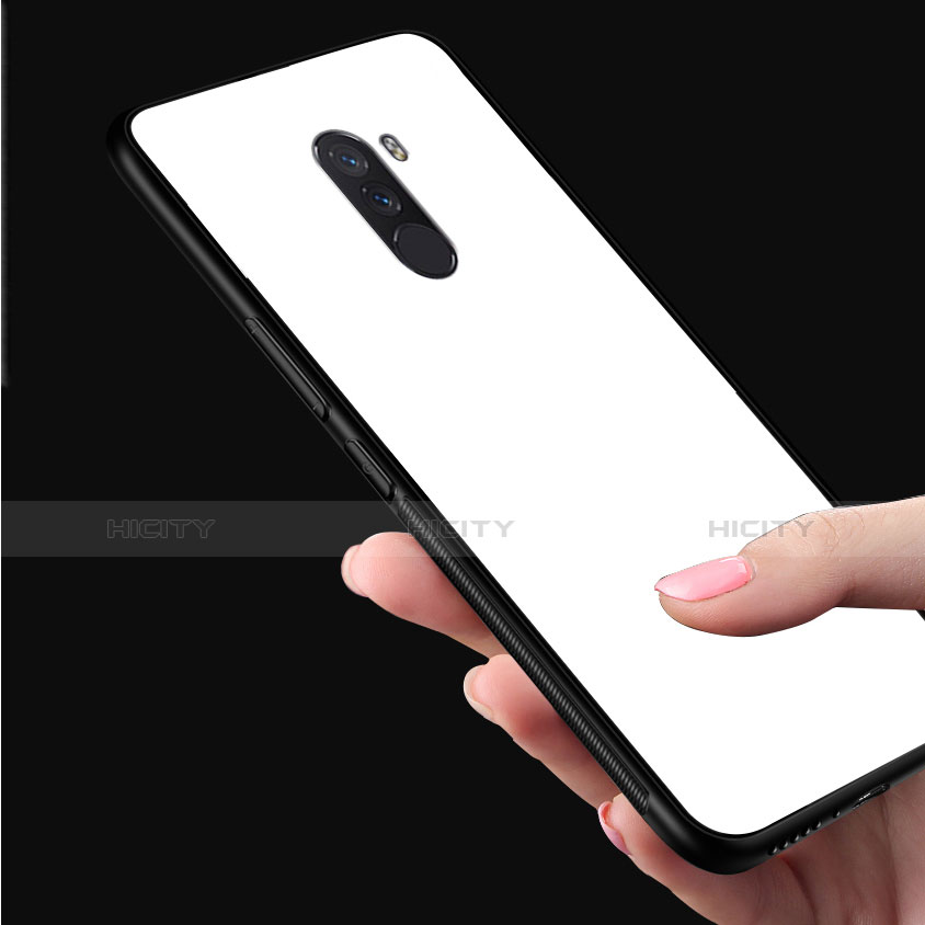 Custodia Silicone Specchio Laterale Cover per Xiaomi Pocophone F1