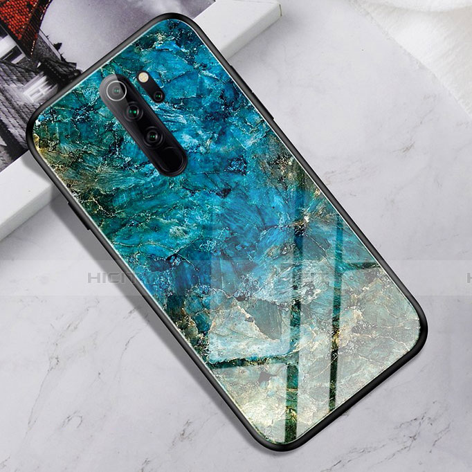 Custodia Silicone Specchio Laterale Cover per Xiaomi Redmi Note 8 Pro Multicolore