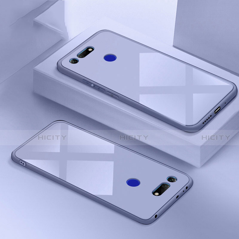 Custodia Silicone Specchio Laterale Cover T01 per Huawei Honor View 20