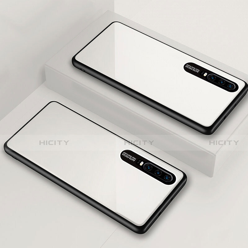 Custodia Silicone Specchio Laterale Cover T01 per Huawei P30