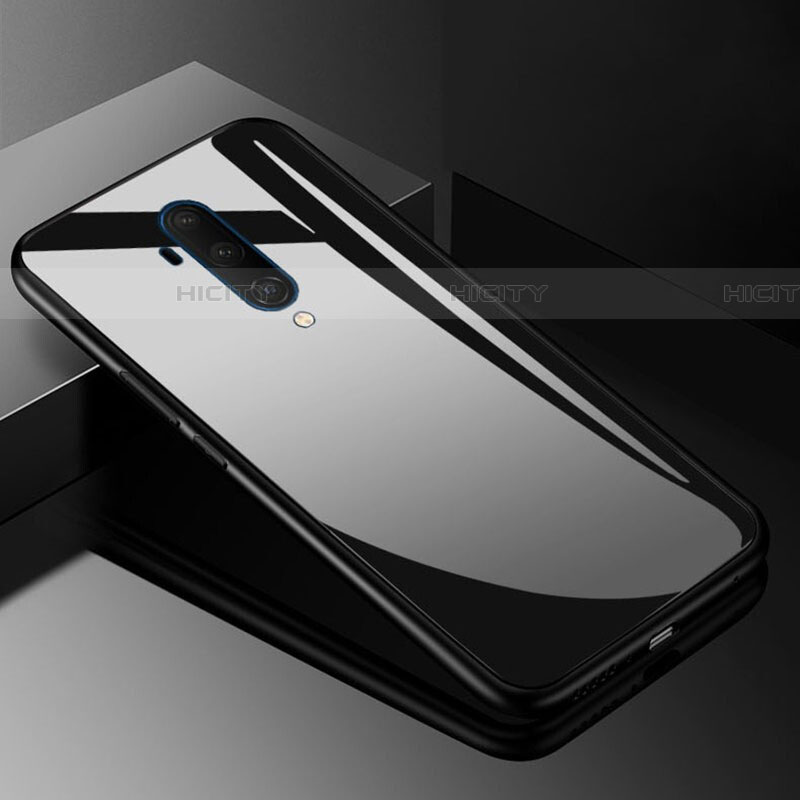 Custodia Silicone Specchio Laterale Cover T01 per OnePlus 7T Pro