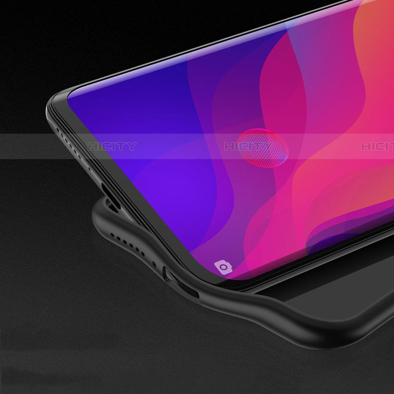 Custodia Silicone Specchio Laterale Cover T01 per Oppo Find X Super Flash Edition