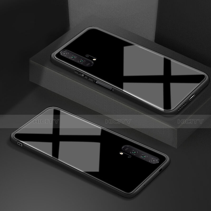 Custodia Silicone Specchio Laterale Cover T02 per Huawei Honor 20 Pro