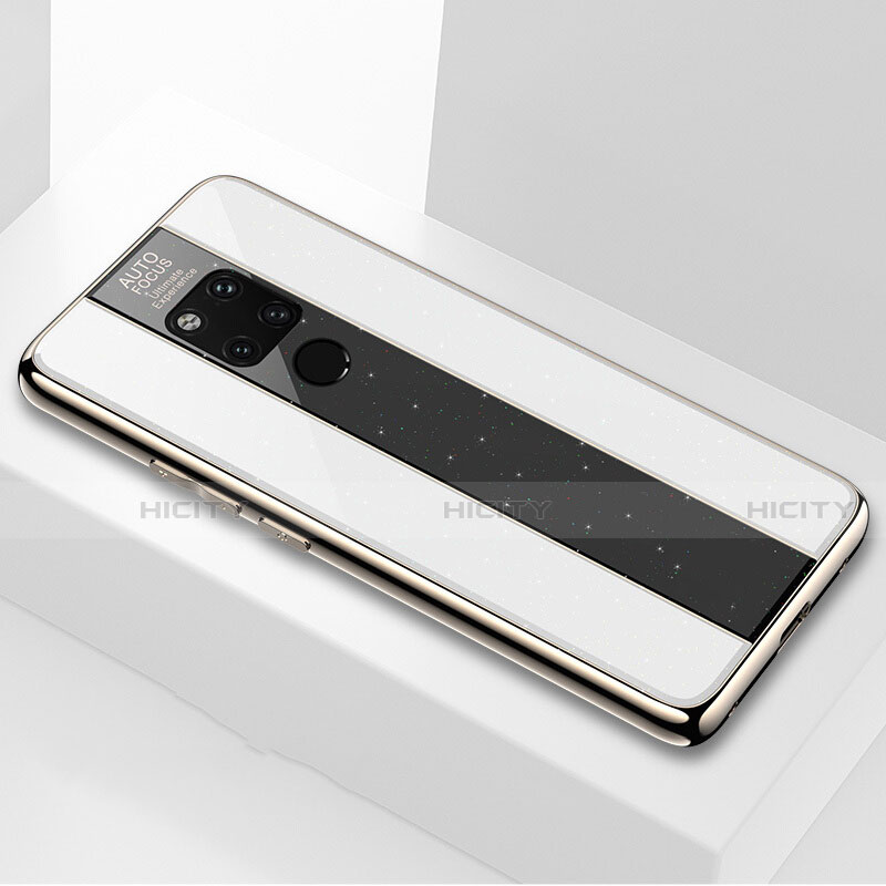 Custodia Silicone Specchio Laterale Cover T03 per Huawei Mate 20 X 5G