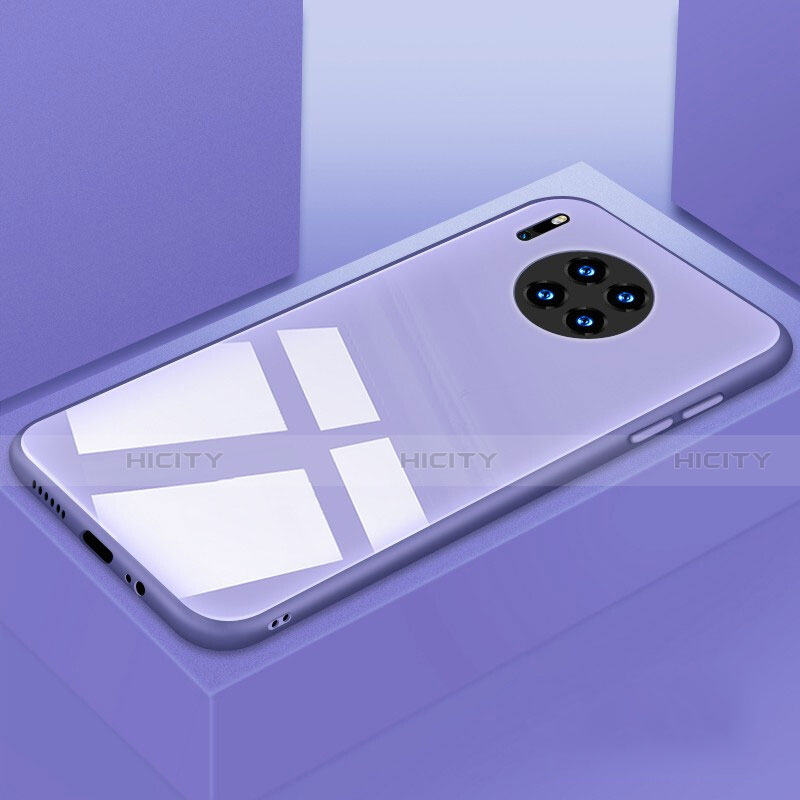Custodia Silicone Specchio Laterale Cover T03 per Huawei Mate 30 5G