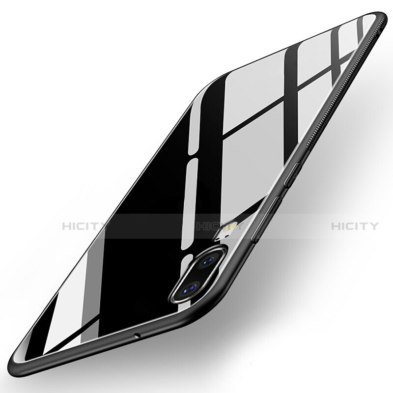 Custodia Silicone Specchio Laterale Cover T04 per Huawei P20