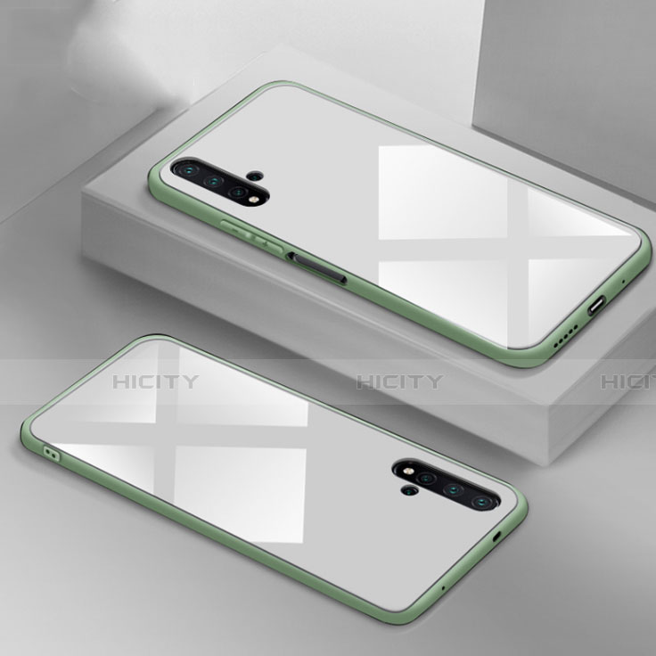 Custodia Silicone Specchio Laterale Cover T05 per Huawei Honor 20