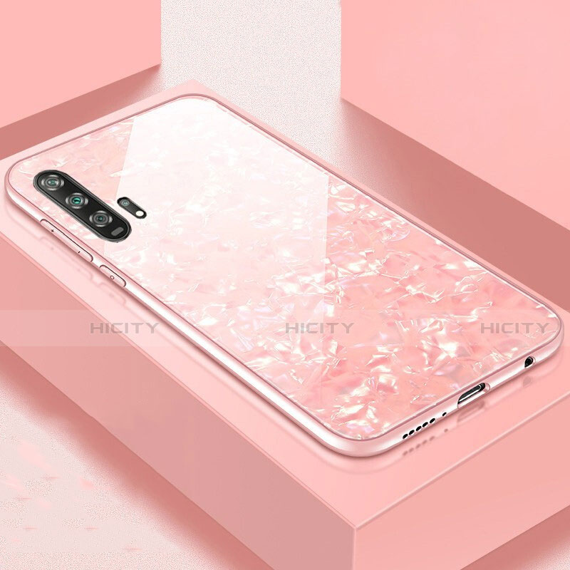 Custodia Silicone Specchio Laterale Cover Z04 per Huawei Honor 20 Pro