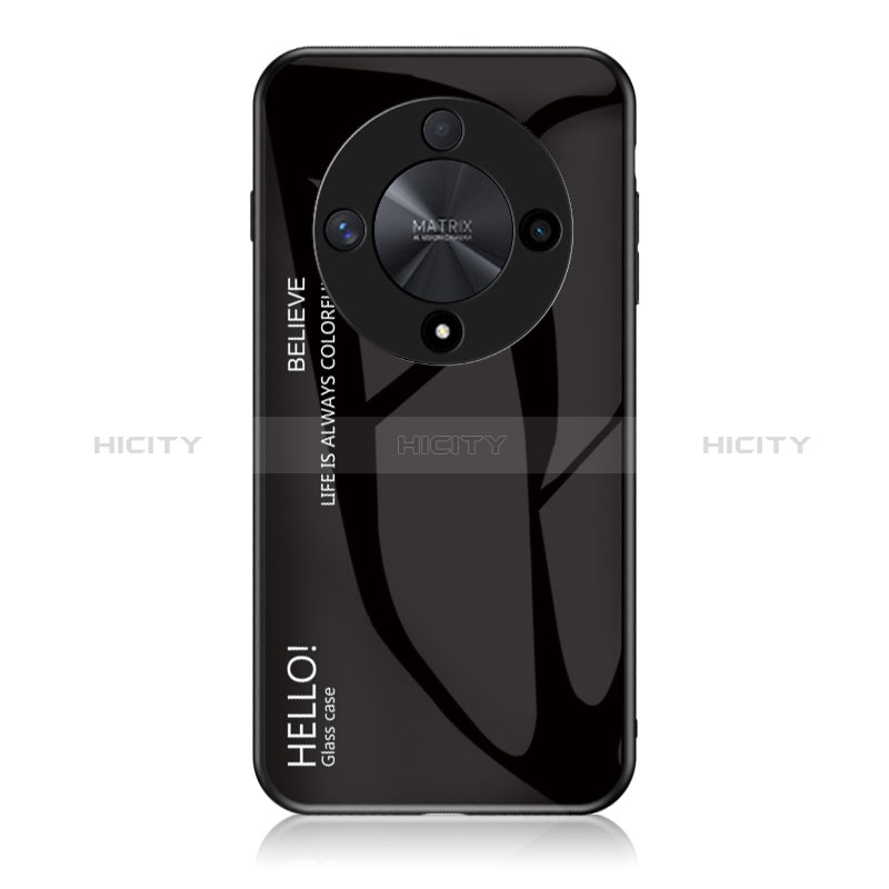 Custodia Silicone Specchio Laterale Sfumato Arcobaleno Cover LS1 per Huawei Honor Magic6 Lite 5G