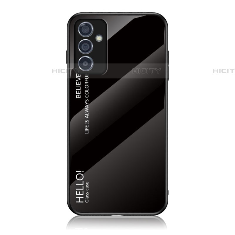 Custodia Silicone Specchio Laterale Sfumato Arcobaleno Cover LS1 per Samsung Galaxy A05s