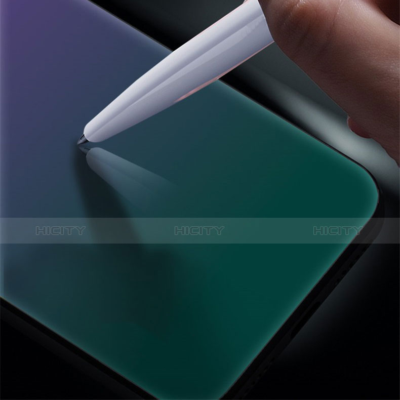 Custodia Silicone Specchio Laterale Sfumato Arcobaleno Cover per Samsung Galaxy S10 Plus