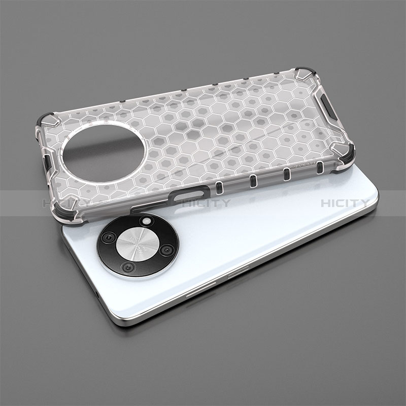 Custodia Silicone Trasparente Laterale 360 Gradi Cover AM1 per Huawei Enjoy 50 Pro