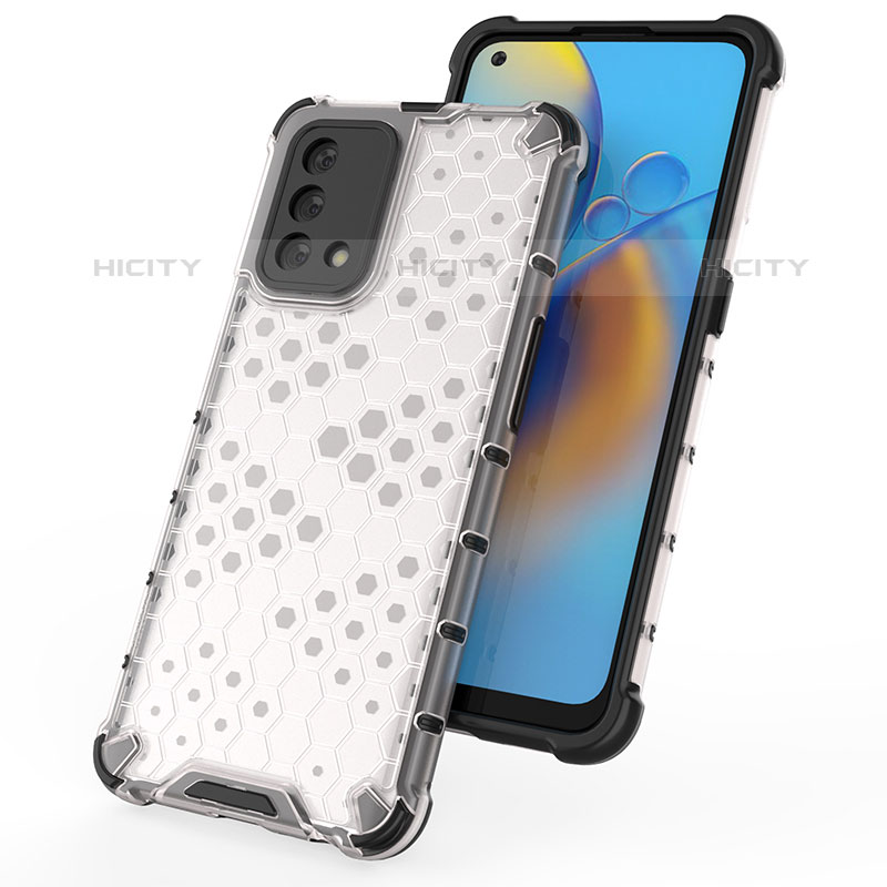 Custodia Silicone Trasparente Laterale 360 Gradi Cover AM1 per Oppo A74 4G