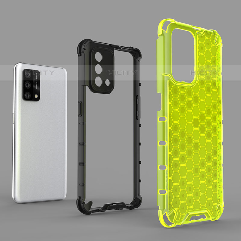 Custodia Silicone Trasparente Laterale 360 Gradi Cover AM1 per Oppo A74 4G