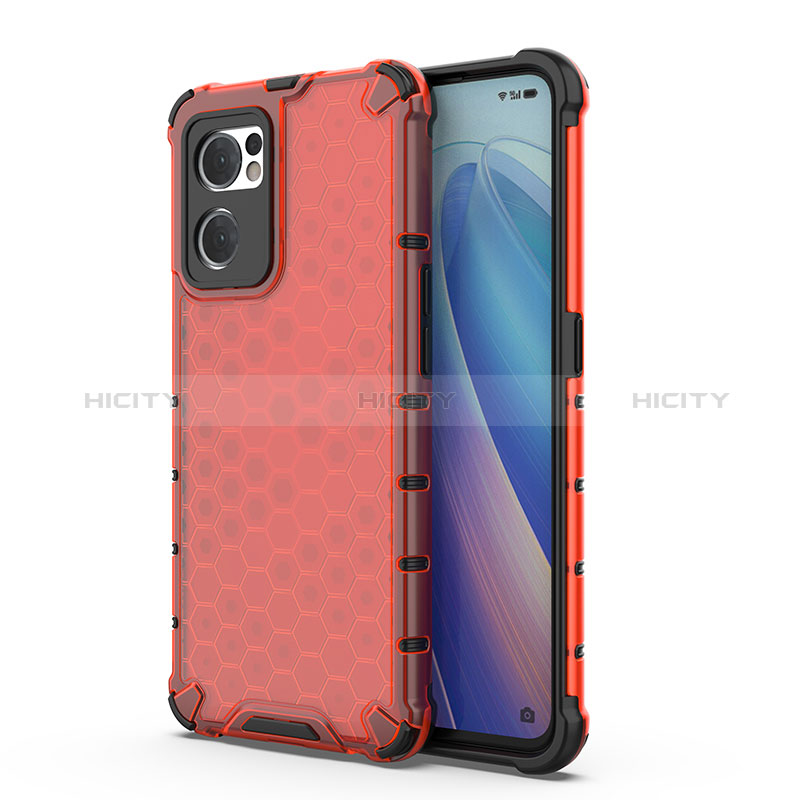 Custodia Silicone Trasparente Laterale 360 Gradi Cover AM1 per Oppo Find X5 Lite 5G