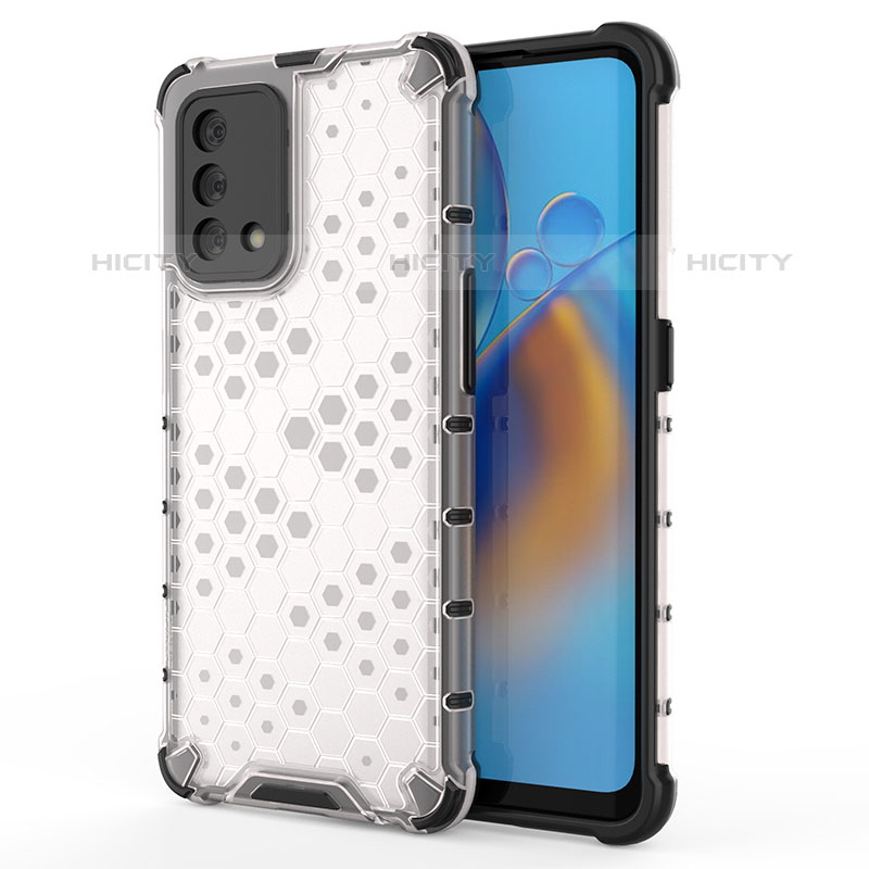 Custodia Silicone Trasparente Laterale 360 Gradi Cover AM1 per Oppo Reno6 Lite