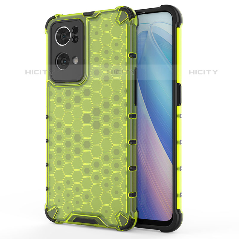 Custodia Silicone Trasparente Laterale 360 Gradi Cover AM1 per Oppo Reno7 Pro 5G