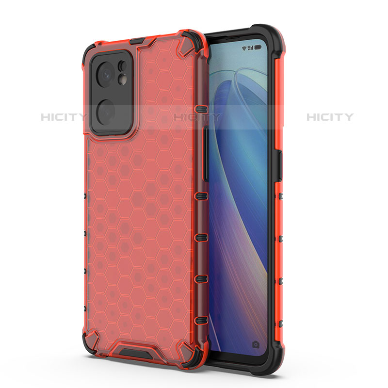 Custodia Silicone Trasparente Laterale 360 Gradi Cover AM1 per Oppo Reno7 SE 5G