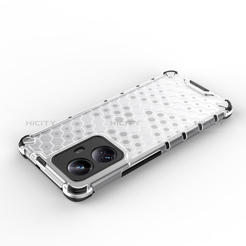 Custodia Silicone Trasparente Laterale 360 Gradi Cover AM1 per Realme 10 Pro+ Plus 5G