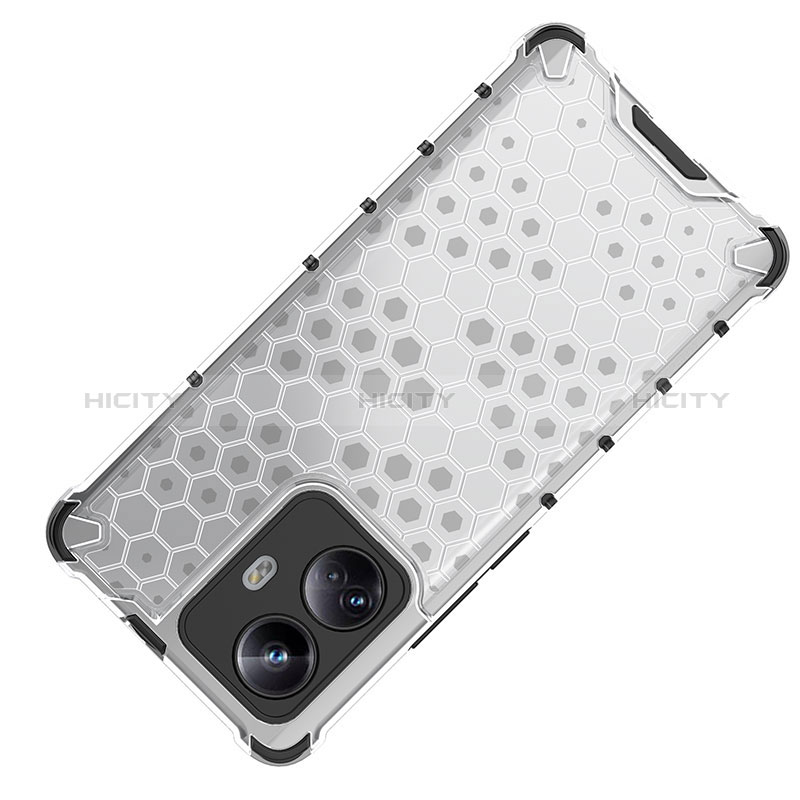 Custodia Silicone Trasparente Laterale 360 Gradi Cover AM1 per Realme 10 Pro+ Plus 5G