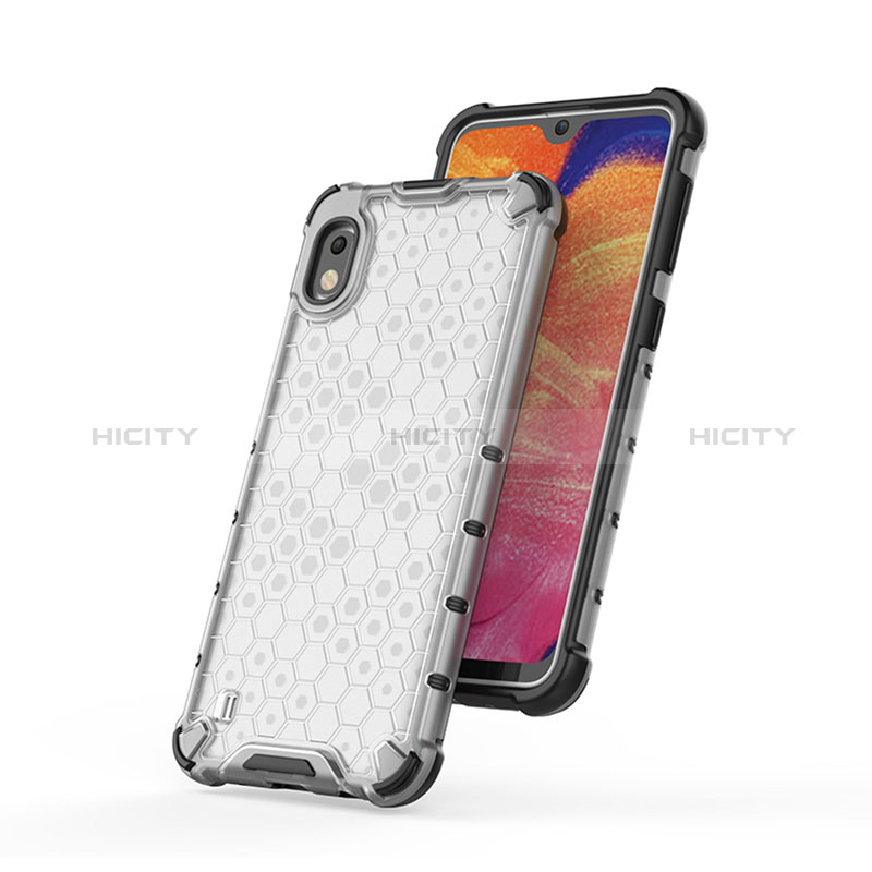 Custodia Silicone Trasparente Laterale 360 Gradi Cover AM1 per Samsung Galaxy A10