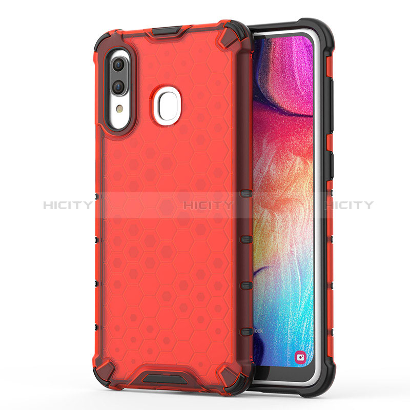 Custodia Silicone Trasparente Laterale 360 Gradi Cover AM1 per Samsung Galaxy A30