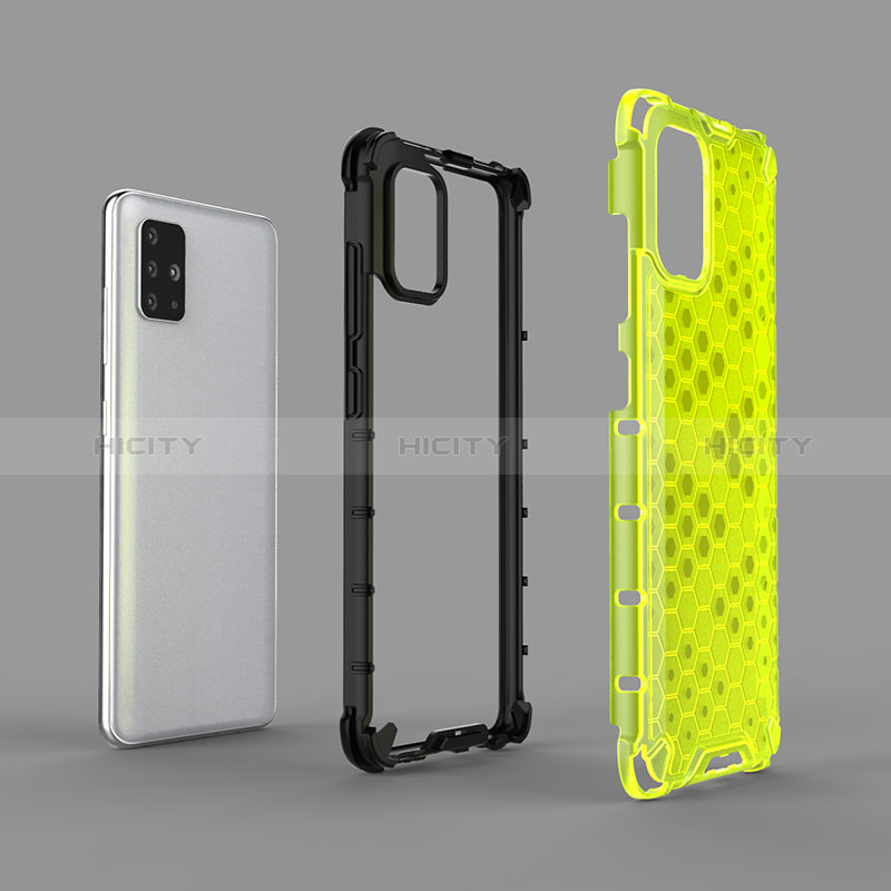 Custodia Silicone Trasparente Laterale 360 Gradi Cover AM1 per Samsung Galaxy A51 5G