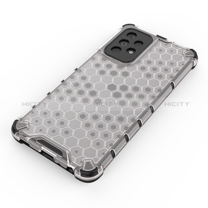 Custodia Silicone Trasparente Laterale 360 Gradi Cover AM1 per Samsung Galaxy A52s 5G