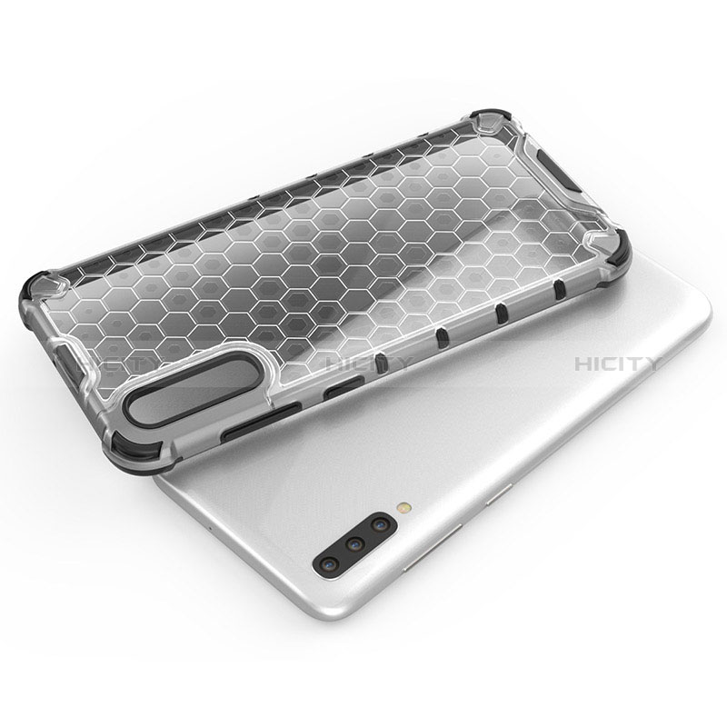 Custodia Silicone Trasparente Laterale 360 Gradi Cover AM1 per Samsung Galaxy A70