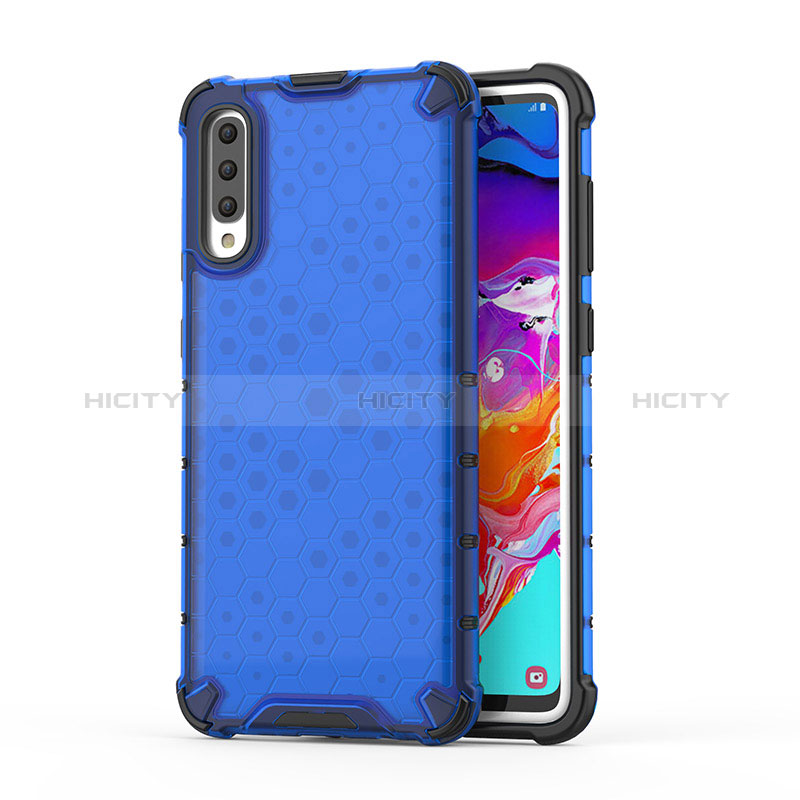 Custodia Silicone Trasparente Laterale 360 Gradi Cover AM1 per Samsung Galaxy A70S