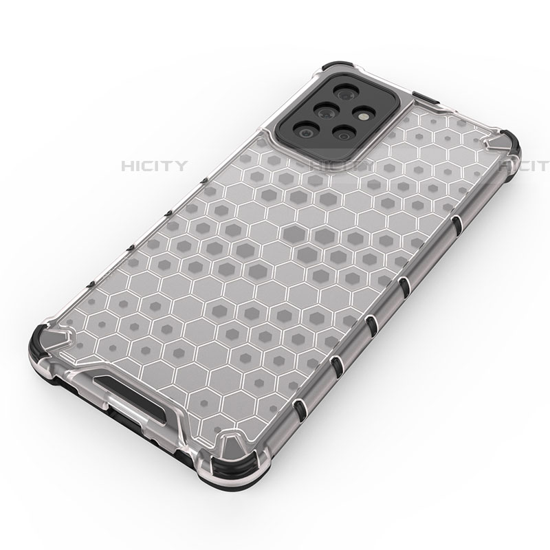 Custodia Silicone Trasparente Laterale 360 Gradi Cover AM1 per Samsung Galaxy A72 5G