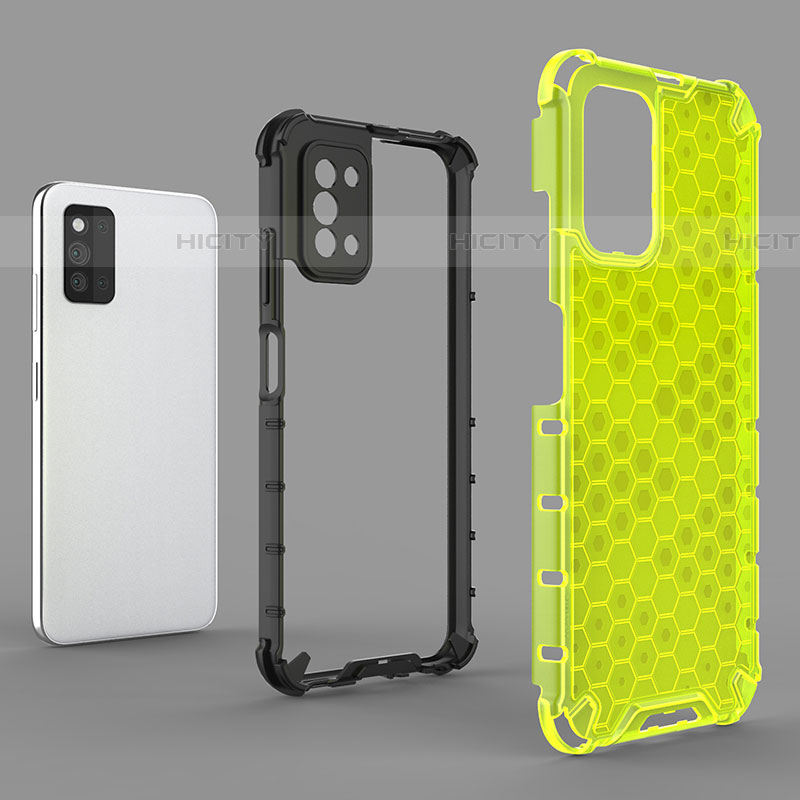 Custodia Silicone Trasparente Laterale 360 Gradi Cover AM1 per Samsung Galaxy F52 5G