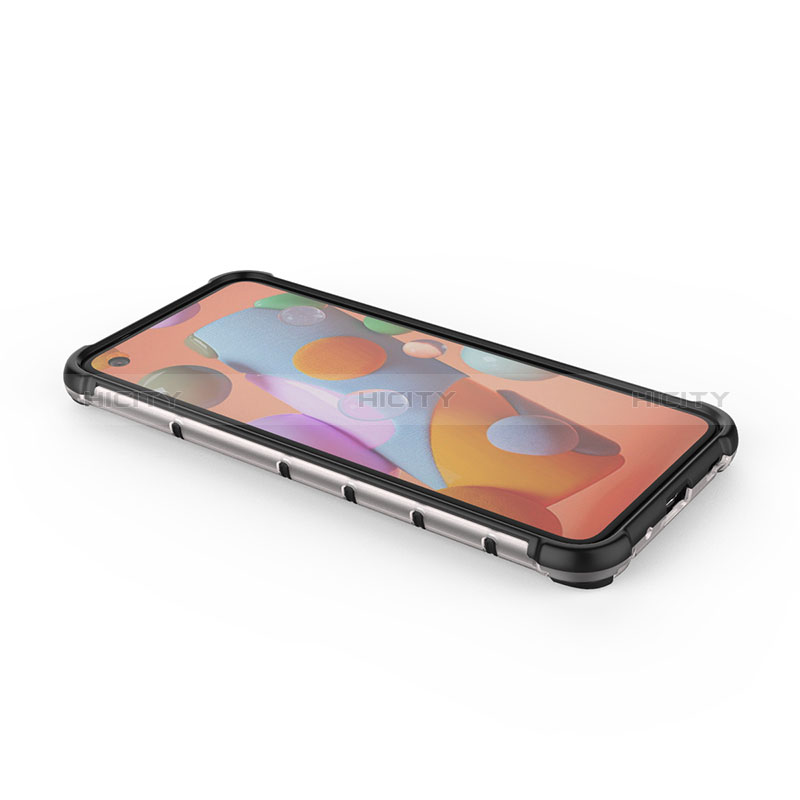 Custodia Silicone Trasparente Laterale 360 Gradi Cover AM1 per Samsung Galaxy M11