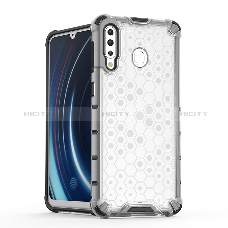 Custodia Silicone Trasparente Laterale 360 Gradi Cover AM1 per Samsung Galaxy M30