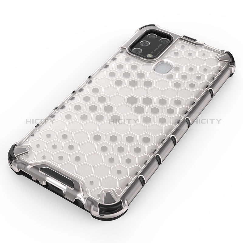 Custodia Silicone Trasparente Laterale 360 Gradi Cover AM1 per Samsung Galaxy M31 Prime Edition